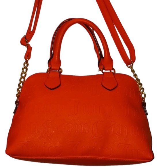 NWT 🍊Juicy Couture Dome Satchel
Crossbody Bright Tangerine 🧡 - Picture 6 of 13